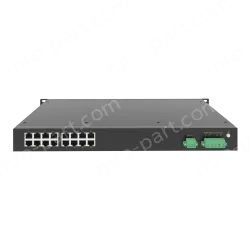 16 Ports 10/100M T(x) Rack-mount Unmanaged Industrial Ethernet Switch