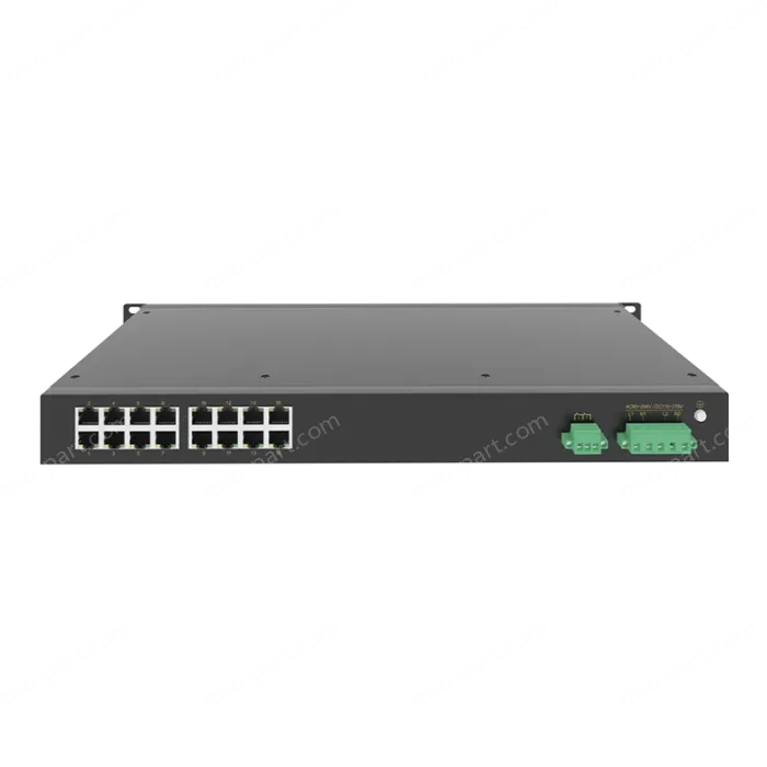 16 Ports 10/100M T(x) Rack-mount Unmanaged Industrial Ethernet Switch