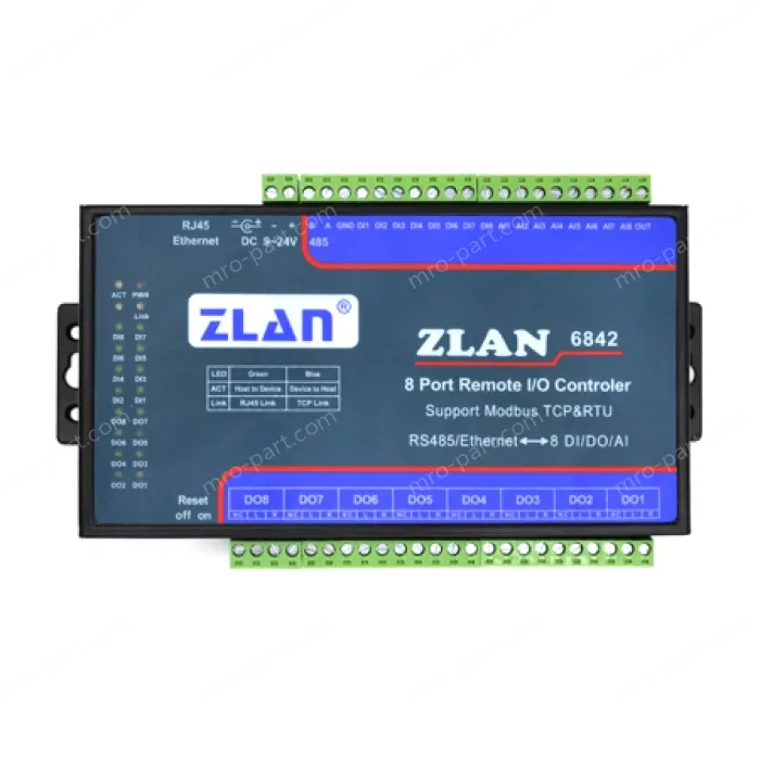 4 channels of 6042 extending to 8 channels IO Control Module