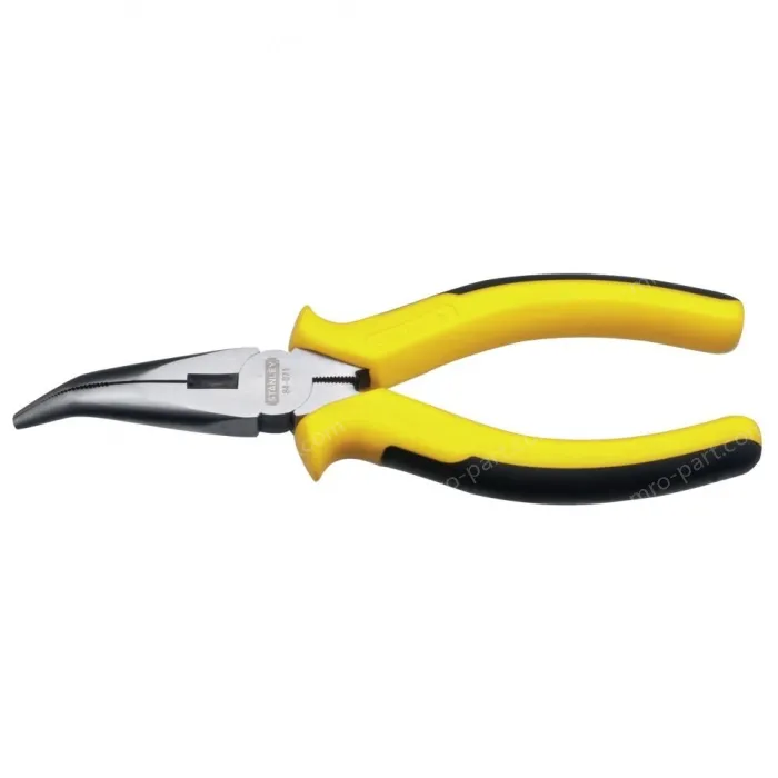 Curved nose pliers 6"