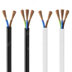 3 cores white Cable 1.5mm Nominal cross-section