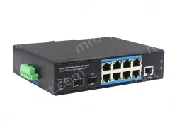 8-port 10/100BASE-TX+2G SFP Managed Industrial POE Switch