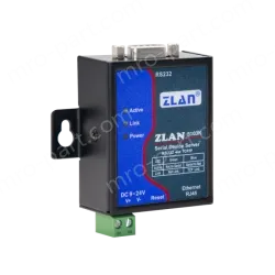 Rail/desktop serial server