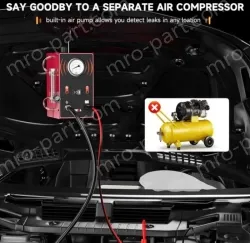 ANCEL S300 Automotive Smoke Leakage Instrument 12V Smoke Generator EVAP Pipeline Leakage Location Analyzer