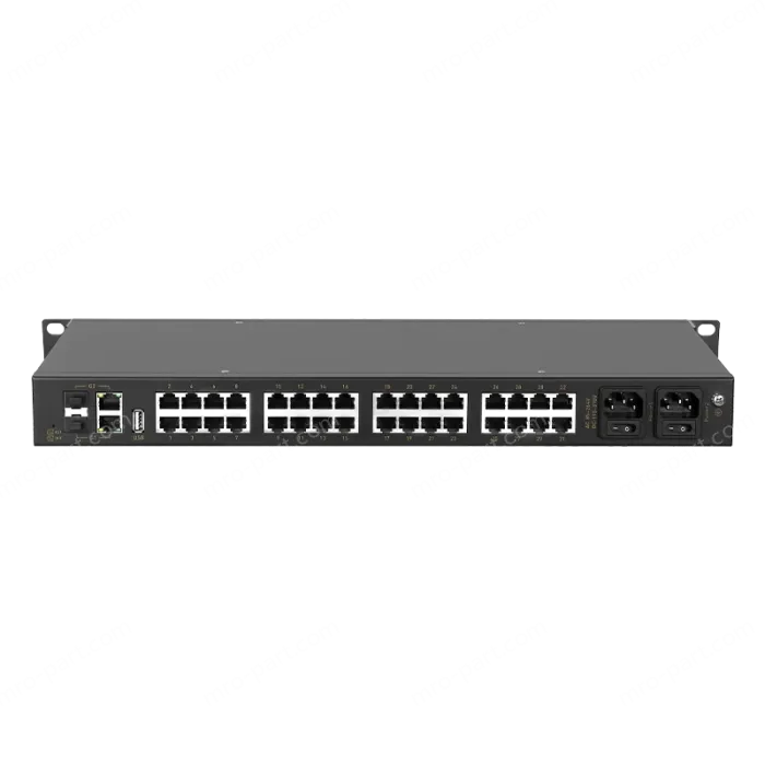 32 Ports RS232/485/422 Serial to 1000M Ethernet Server