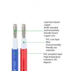 Transformer Cable 20AWG Red