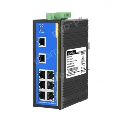 8 Ports 10/100M T(x) Din-Rail Managed Industrial Ethernet Switch