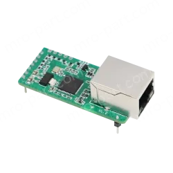 Low-cost serial-to-Ethernet module