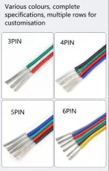 LED light connecting cable 16AWG*4 and (26/0.14TS)