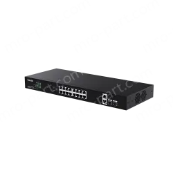 18GE+2SFP Ethernet Switch With 16-Port PoE