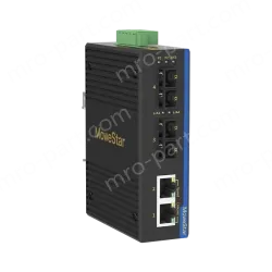 2 Ports 100M F(x) + 2 Ports 10/100M T(x) Din-Rail Unmanaged Industrial Ethernet Switch