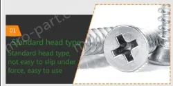 Flathead Cross M3.5*40
