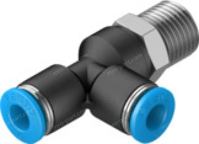 Festo Push-in fitting QSTL-1/4-6-100