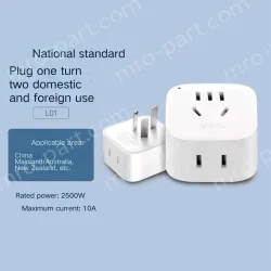 L01 national standard plug one to two