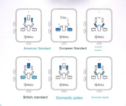 L01 national standard plug one to two