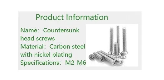 Electronic screws M1*4