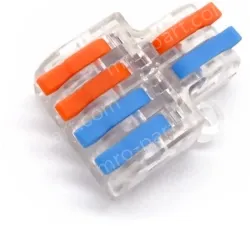 The terminal block is high-power, PCT snap-and-crimp, ULTUV assembly, and the dome is fastened quickly Speed wire connectors