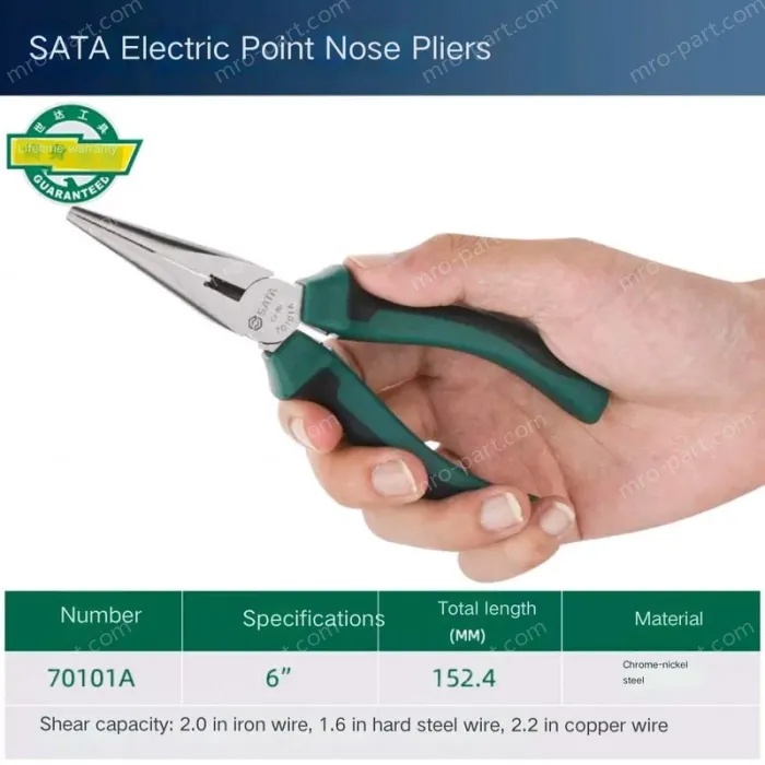 6" needle-nose pliers 70101A
