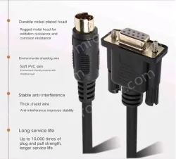 2M nickel-plated fittings DVPACAB2A30 box