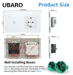 Smart socket TY-157-BB001Y-U-T