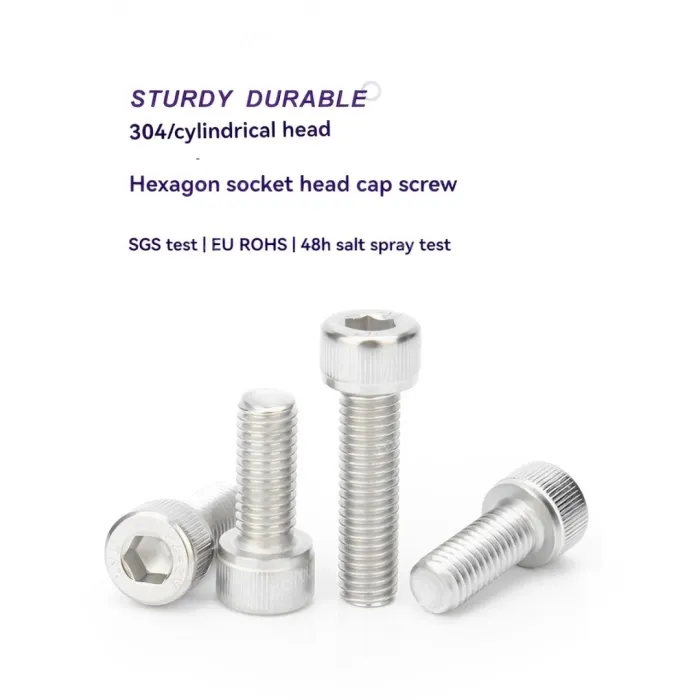 Cylindrical head hexagon socket screws M2*8