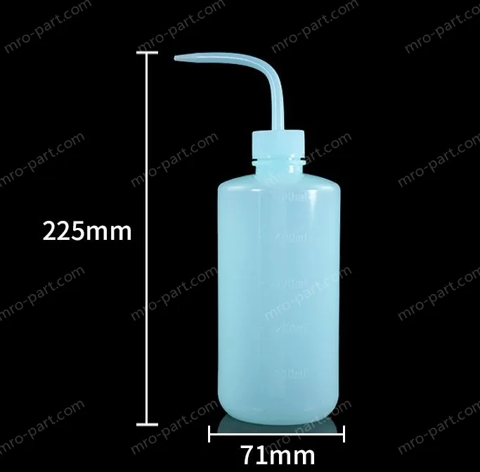 Plastic washing bottles 500ml (blue)