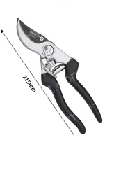 Black 8.5 inch - thick and hard pruning shears