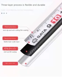 Class 1 accuracy - 5 m / 16 ft - ruler width 19mm - 91322B