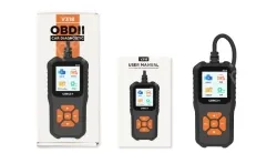 Black red V318 Automobile fault detector engine detection tool