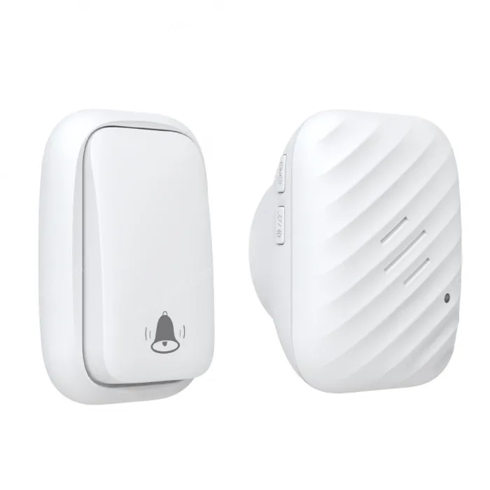 Self generating wireless doorbell, waterproof for home use, no need for batteries, high volume, long-distance calling device