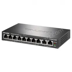 10 port Full Gigabit Ethernet PoE switch/8GE (PoE) + 2GE