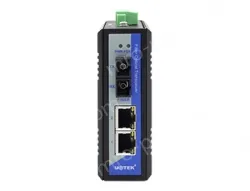 UOTEK 2 10/100/1000Base-T Ethernet ports and 1 1000Base- X optical port Network Fiber Optic Transceiver