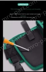 Multi-slip belt bag with lid (thickened anti-abrasion belt)
