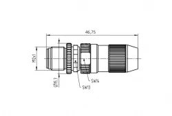 Field-wireable connectors
