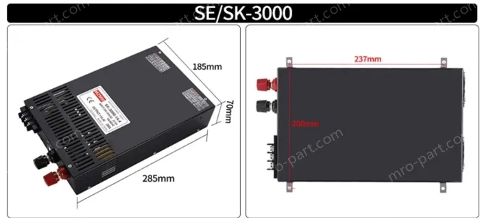 High-power switching power supply 3000W 12V