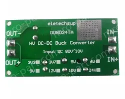 DC-DC high-voltage buck module regulated power board converters Input DC 14~80V Output 12V