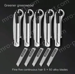 5 pieces of high-quality five consecutive shots + 55 alloy blades