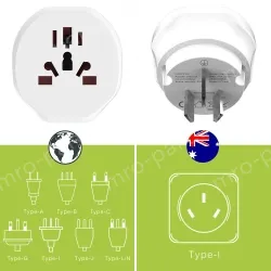 AUS plug adapter KRSAP-WLH010321
