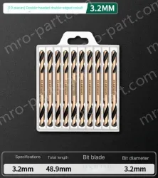 10 double-ended 3.2mm