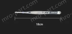 Stainless steel tweezers Straight round head (304 models) 18cm