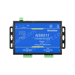 1 Port CAN-bus + 1*RS232/485 To Ethernet Opto-isolated Wall-mounted Ethernet CAN-bus Server
