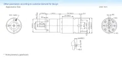 Planetary gear motor