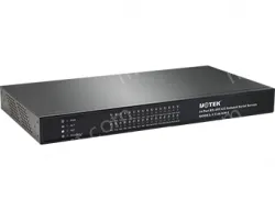 UOTEK 10/100M TCP/IP to 16 Ports RS-485/422 Serial Device Server with Lightning Isolation