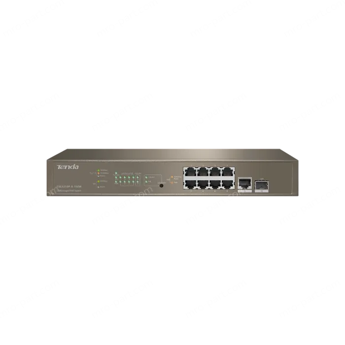 L3 Managed PoE Switch 9 Base-T Ethernet ports,1 SFP ports