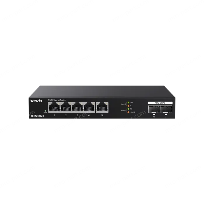 5-Port 2.5G Ethernet Switch With 2*10G SFP+ Slots