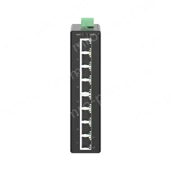 8 Ports Gigabit T(x) Din-Rail Unmanaged Industrial Ethernet Switch
