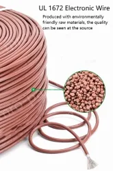 Transformer Cable 16AWG Red