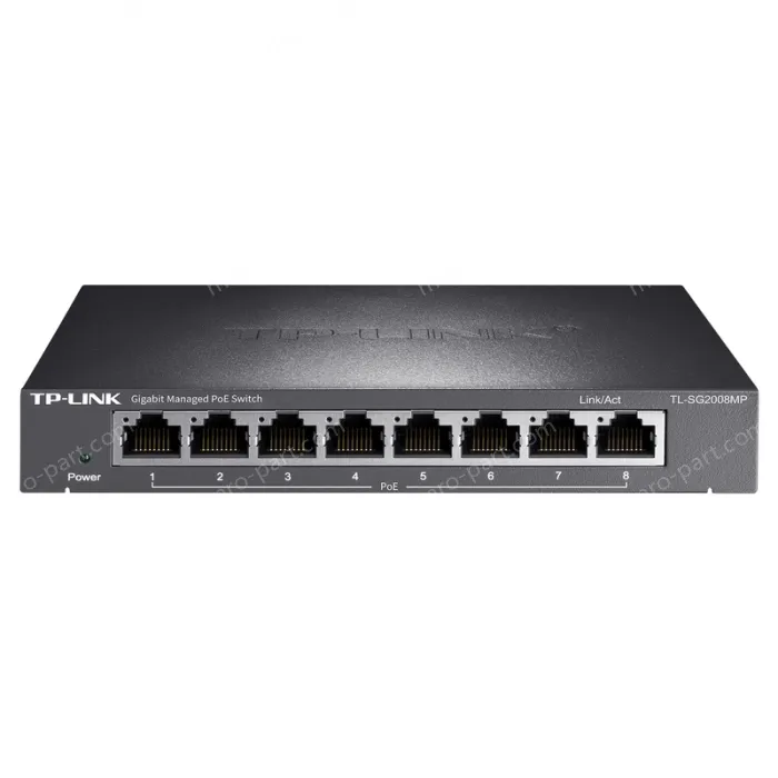 8 port Full gigabit cloud-managed PoE switches