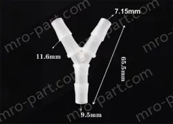 9.5mmY-shaped tee
