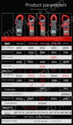 DE66A Measure AC Current No NCV